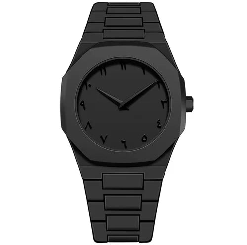 Black Arabic Aura Watch